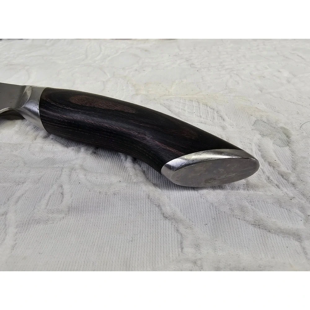 HOSHANHO Santoku Knife Unisex 7in Silver Excellent Loong Series Pakkawood Handle